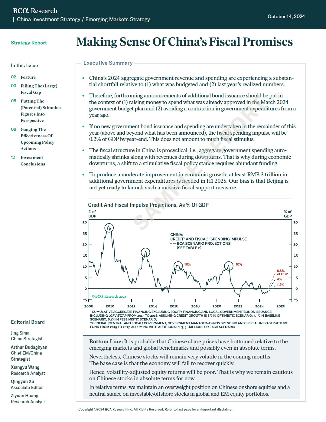 Making Sense of China's fiscal