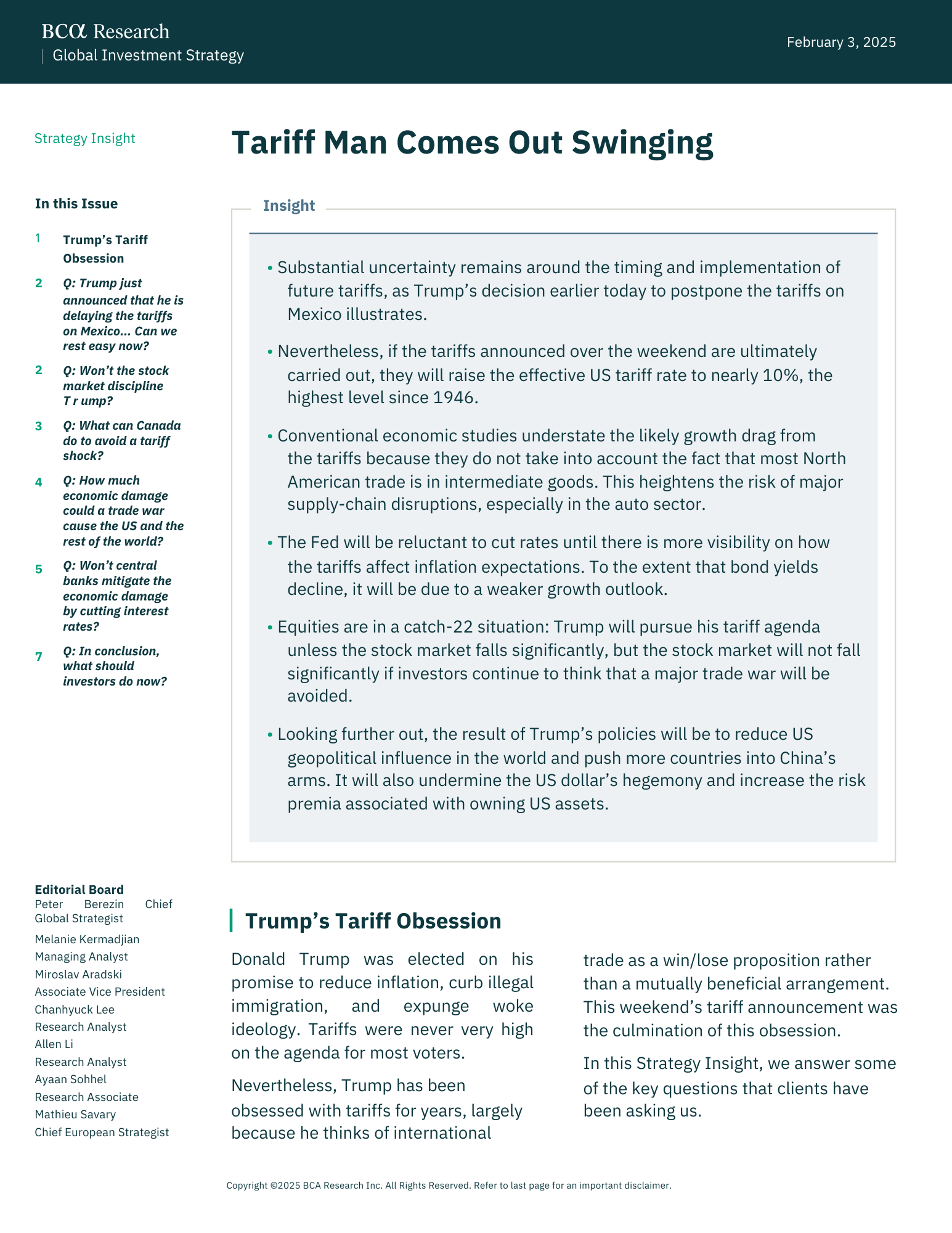 Trump Tariffs